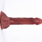 Двойная наслоенная палочка силикона игрушки секса фаллоимитатора 21cm для мастурбации женщины