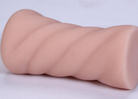 Цвет черноты Tan пинка реалистической игрушки секса Pussy кармана 13.2cm*6cm белый