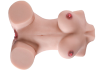 Ишак реальных грудей TPE куклы секса половинного размера влагалища полностью мягких больших жирный