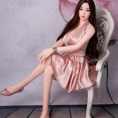 Игрушка азиатских японских 156cm взрослых Boobs кукол секса реалистических больших сексуальная